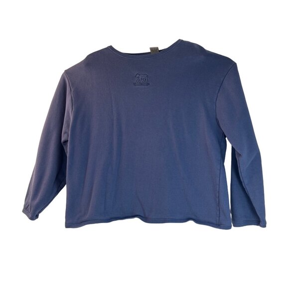 X Large Purple Cotton Sweatshirt  Yellowstone With Bear 27e - Picture 8 of 8